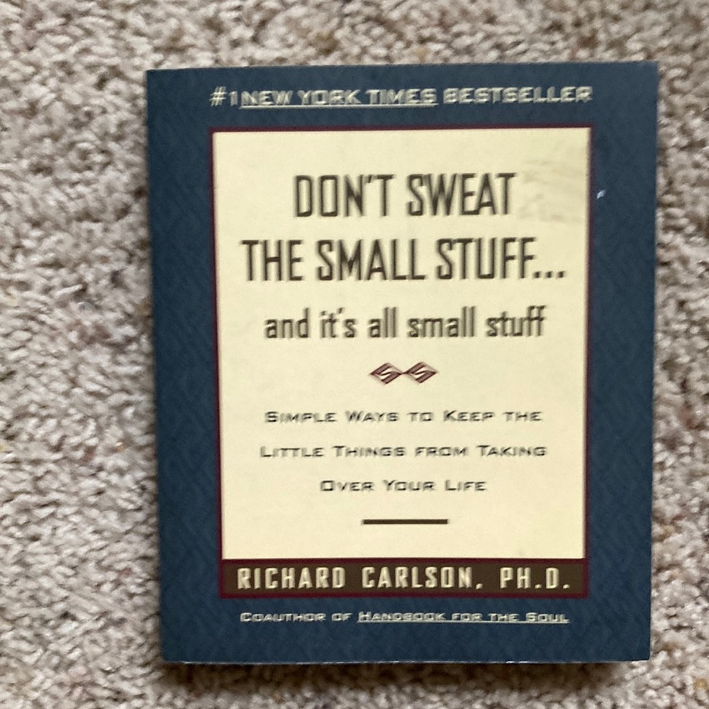 Don’t Sweat The Small Stuff Book in Good Used Condition